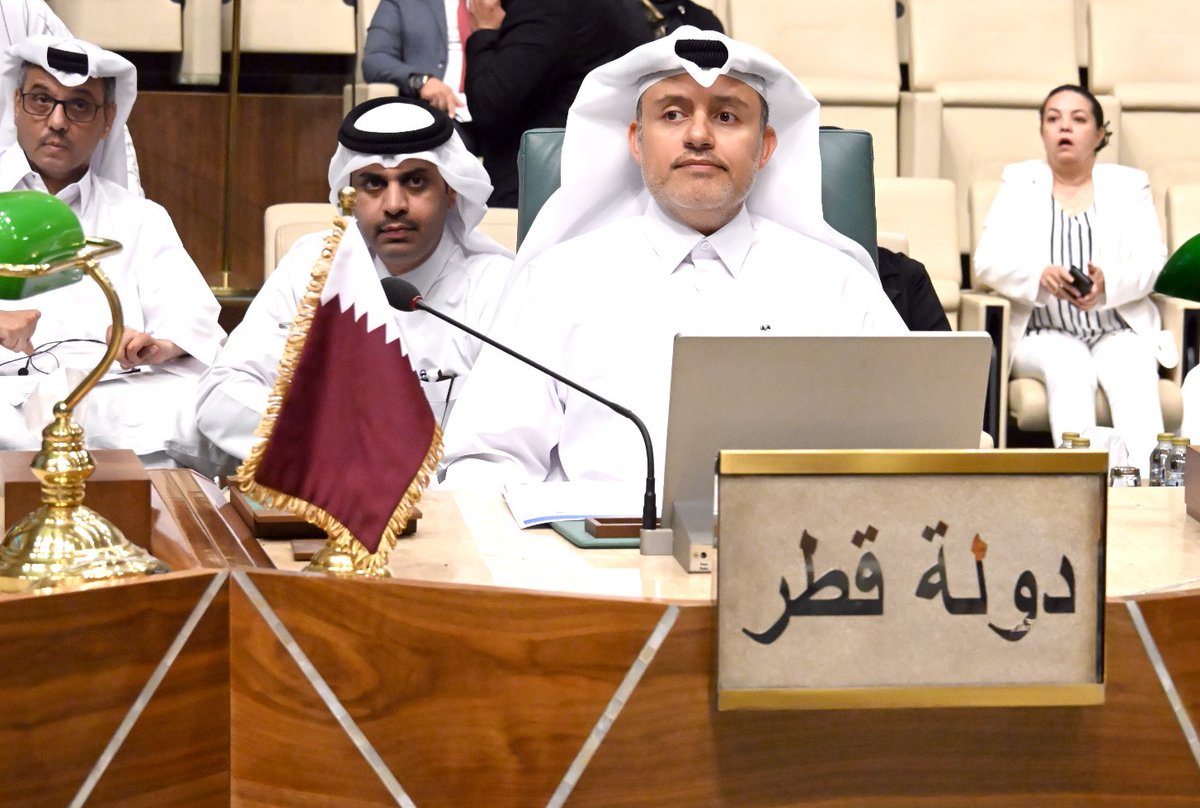 QNA_French's tweet image. Le #Qatar participe à la réunion d’urgence du Conseil de la #Ligue_arabe consacrée à la situation à #Gaza et aux projets des autorités d’occupation visant la mosquée Ibrahimi
#Palestine
#QNA
ow.ly/YgTW50Wtxrn