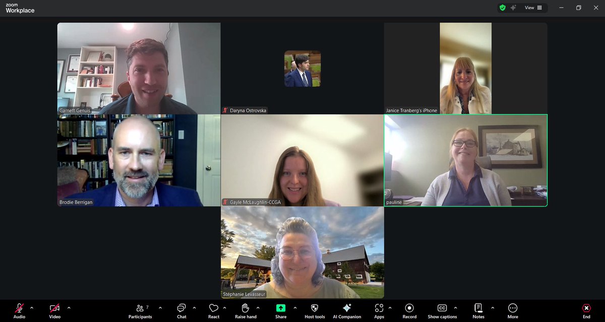 GarnettGenuis's tweet image. Today I am having a great series of meetings talking about Jobs.
Pictured here are representatives of varies agricultural associations, in a meeting facilitated by the Canadian Federation of Agriculture.