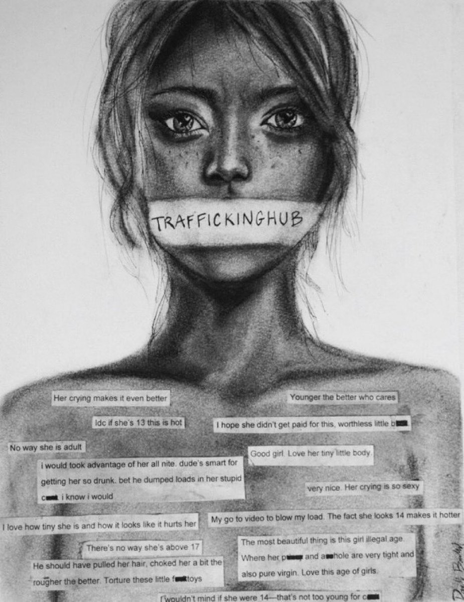LailaMickelwait's tweet image. These are real comments from P*rnhub users. These consumers—encouraged and assisted by P*rnhub’s algorithm and SEO designed to cater to pedophiles—drove the views, clicks, and downloads that shattered the lives of countless victims.
Uploaders and consumers of illegal content…