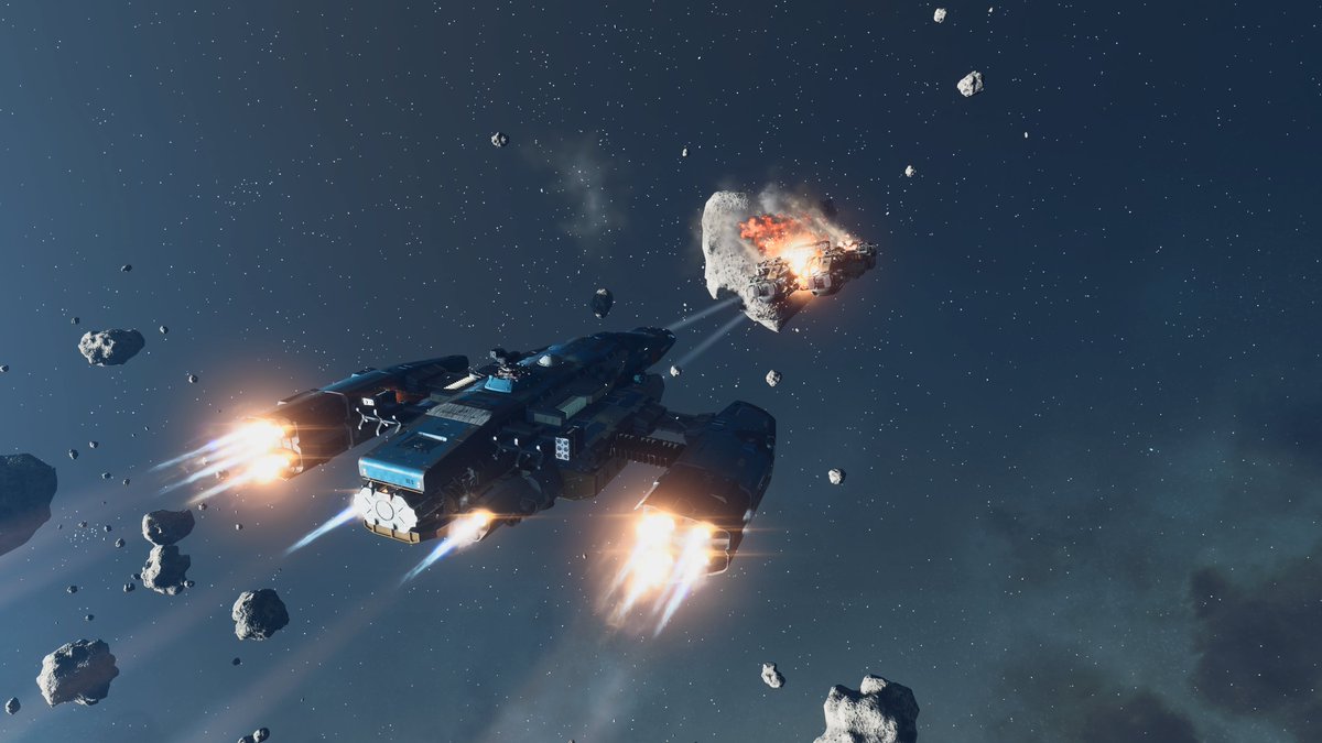 NeonBirdGames's tweet image. Embarrassingly, I don't have many pics of Space Battles for #SpaceFrogTuesday and this was all I found in my archives today. I'm always so immersed in the dogfight that I forget to take pictures!!
#Starfield #VirtualPhotography