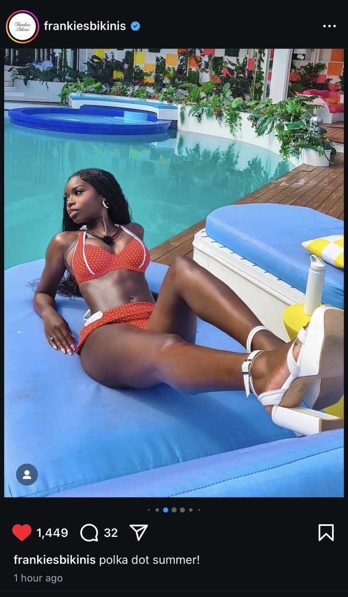 BamaBarbieFans's tweet image. Frankies Bikinis posted Olandria serving in a polka dot summer bikini set πβοΈ She ate, no crumbs left
Β©οΈ@FrankiesBikinis
instagram.com/p/DMaukjkp0ek/β¦
#BrandsForOlandria #OLANDRIA