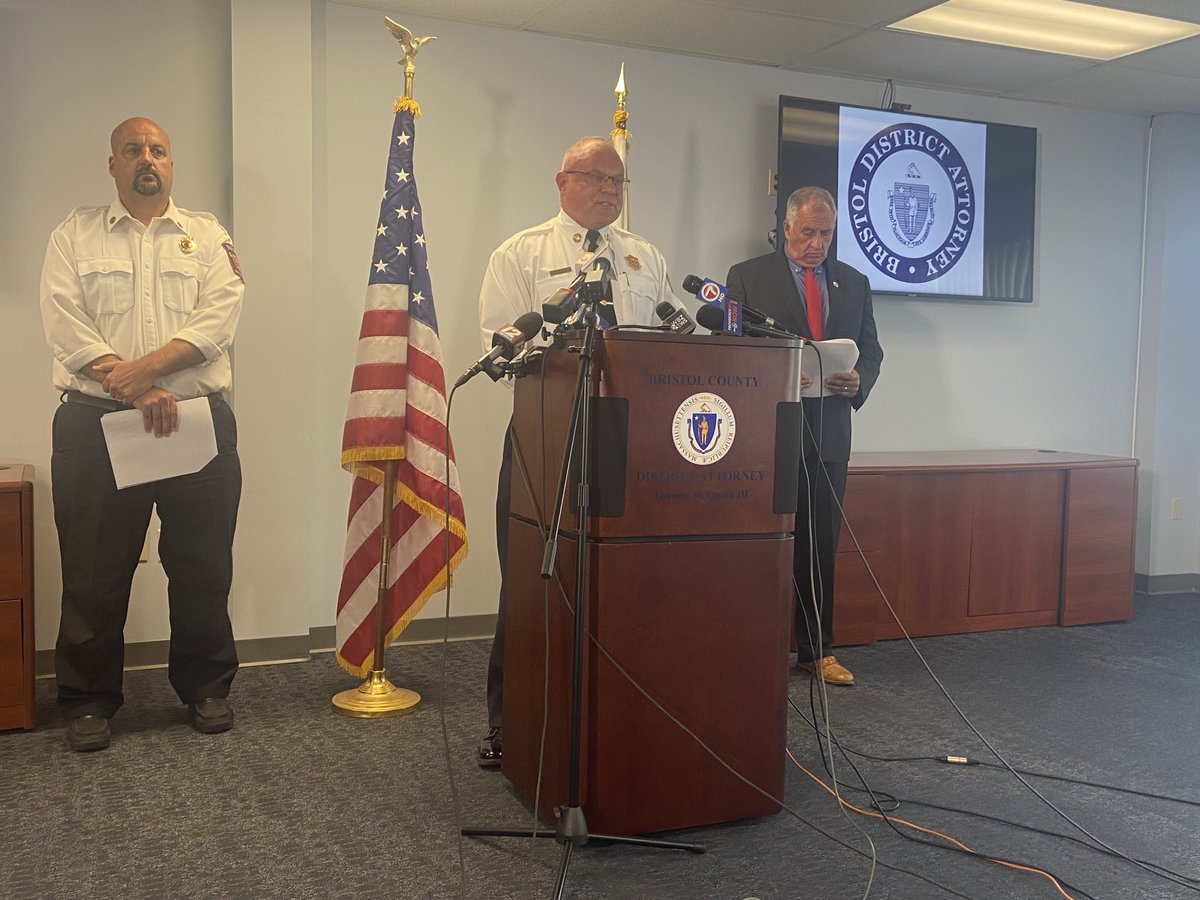 State Fire Marshall announces Gabriel House fire was an accident, originated in 2nd floor resident’s room. Cause could have been an electrical/mechanical failure of oxygen concentrator or improper disposal of smoking materials. He says medical oxygen helped the fire spread. #WBZ