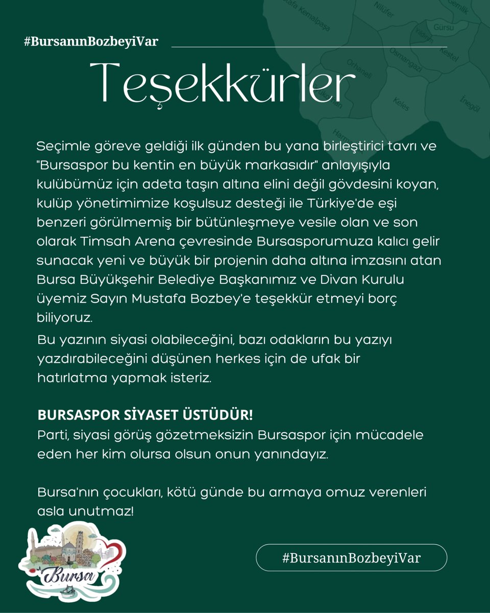 #BursanınBozbeyiVar #Bursaspor