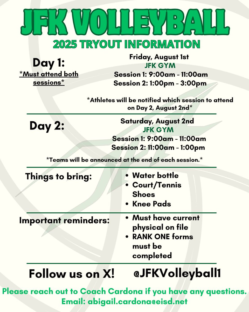 JFK Volleyball tweet media