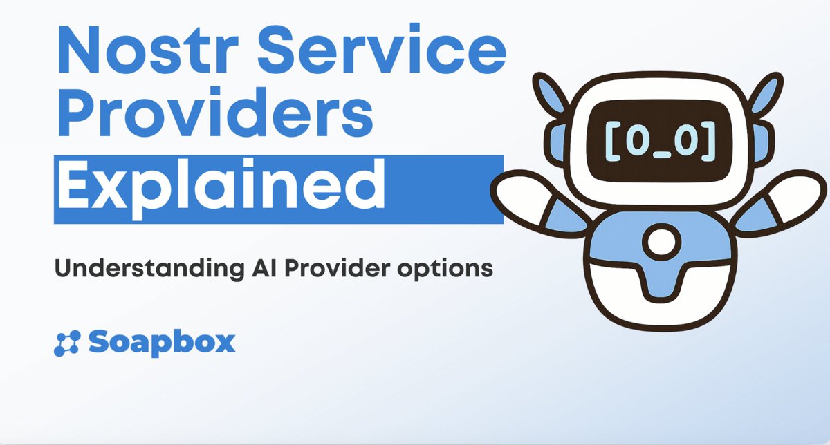 SoapboxTech's tweet image. Shakespeare stands out from other AI-powered website builders because it integrates with Nostr Service Providers (NSPs).
🦾 These specialized AI assistants operate on a decentralized network that gives you choice, freedom, and control.
loom.ly/HQLHX0s