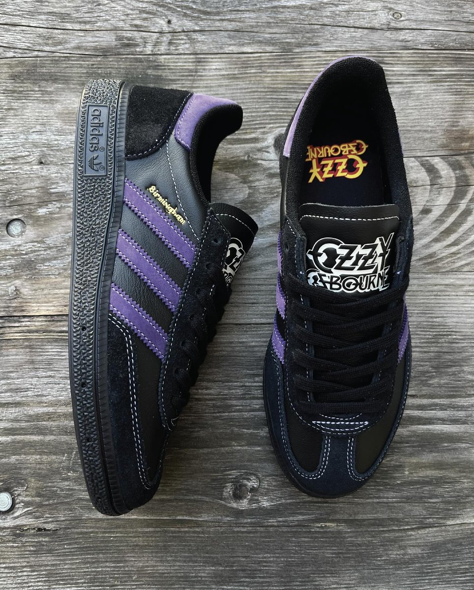 ModernNotoriety's tweet image. Ozzy Osbourne x adidas Birmingham for his final show earlier this month, just weeks before his passing 🖤💜