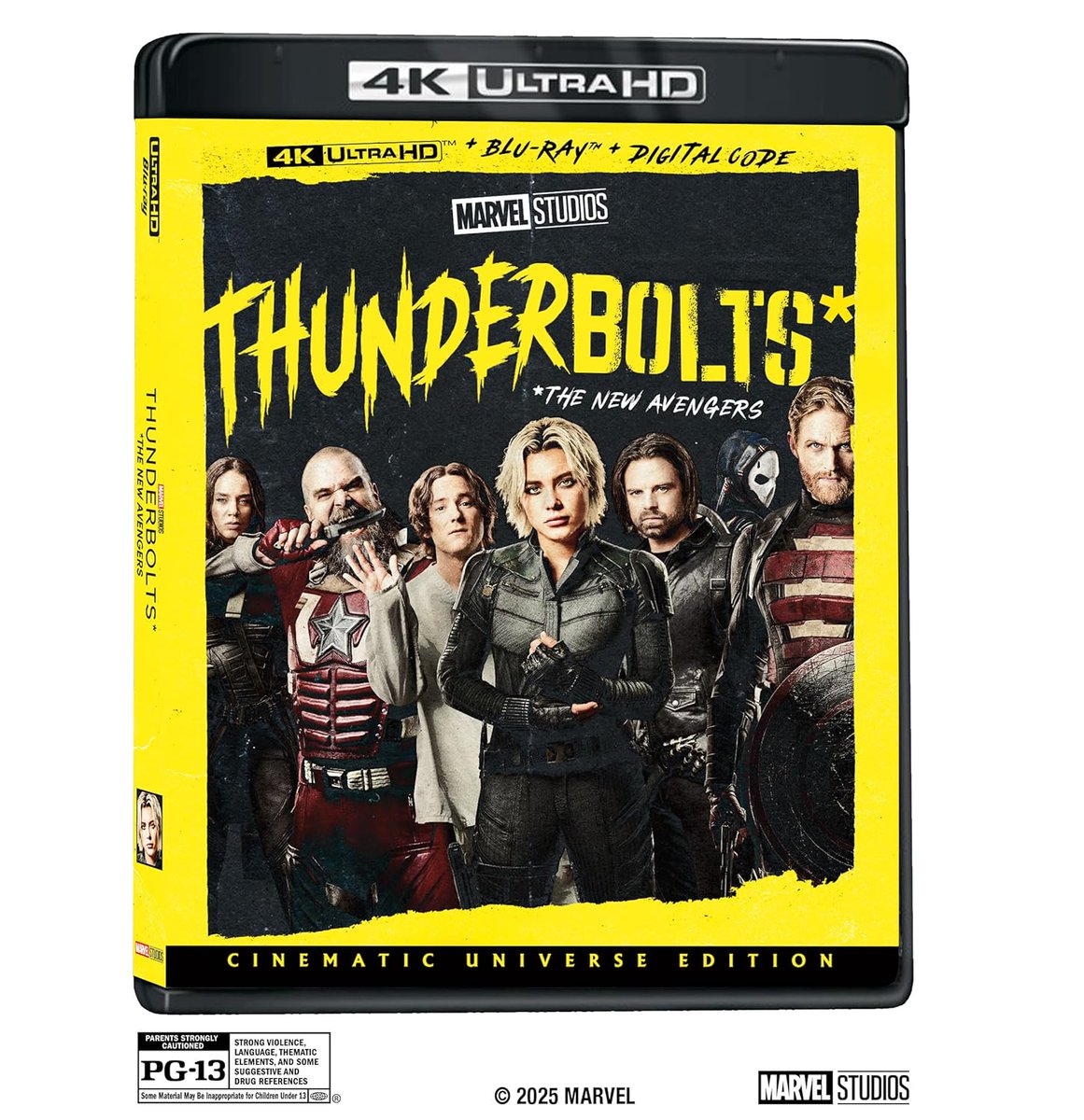 thehdroom's tweet image. Marvel's Thunderbolts* 4K UHD and Blu-ray is suddenly only a week away. Amazon pre-orders:
4K Steelbook: amzn.to/3H0LXJ3
4K Standard: amzn.to/4mbwNzO
Blu-ray: amzn.to/4lHSGH6 #ad