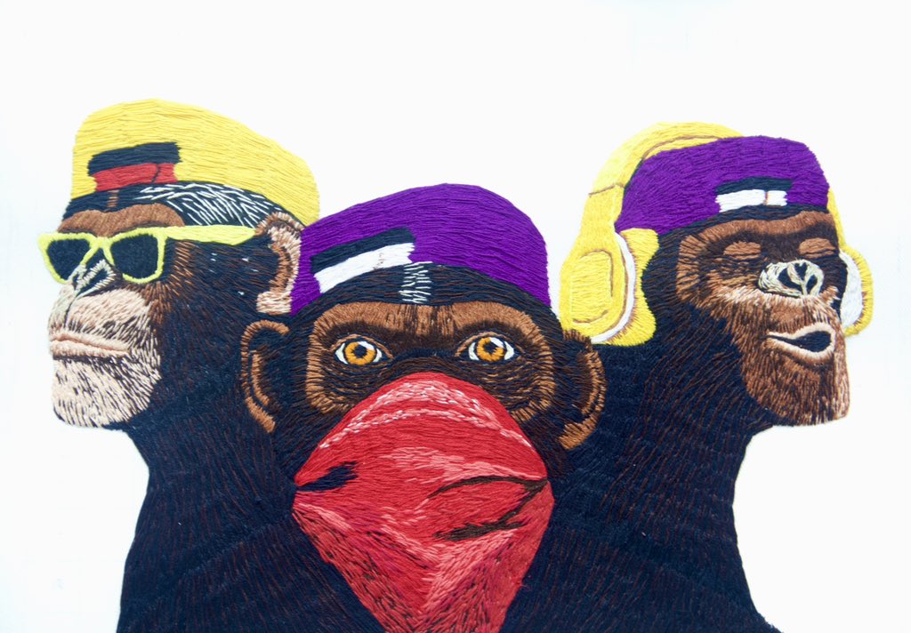 Ajadudraws's tweet image. Embroidery painting
Dm if you want the physical copy,
Very affordable