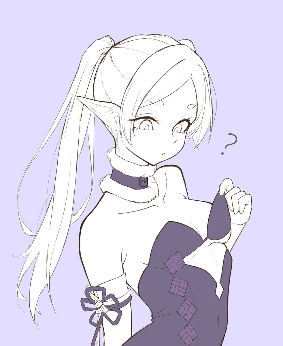 Elsten_scarf's tweet image. WIP

#inART  X  #frieren