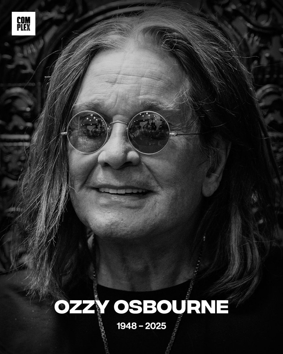 ClarksonsFarm1's tweet image. Ozzy Osbourne has sadly passed away at the age of 76, a true rock and roll legend.
Deepest condolences to his loved ones🖤