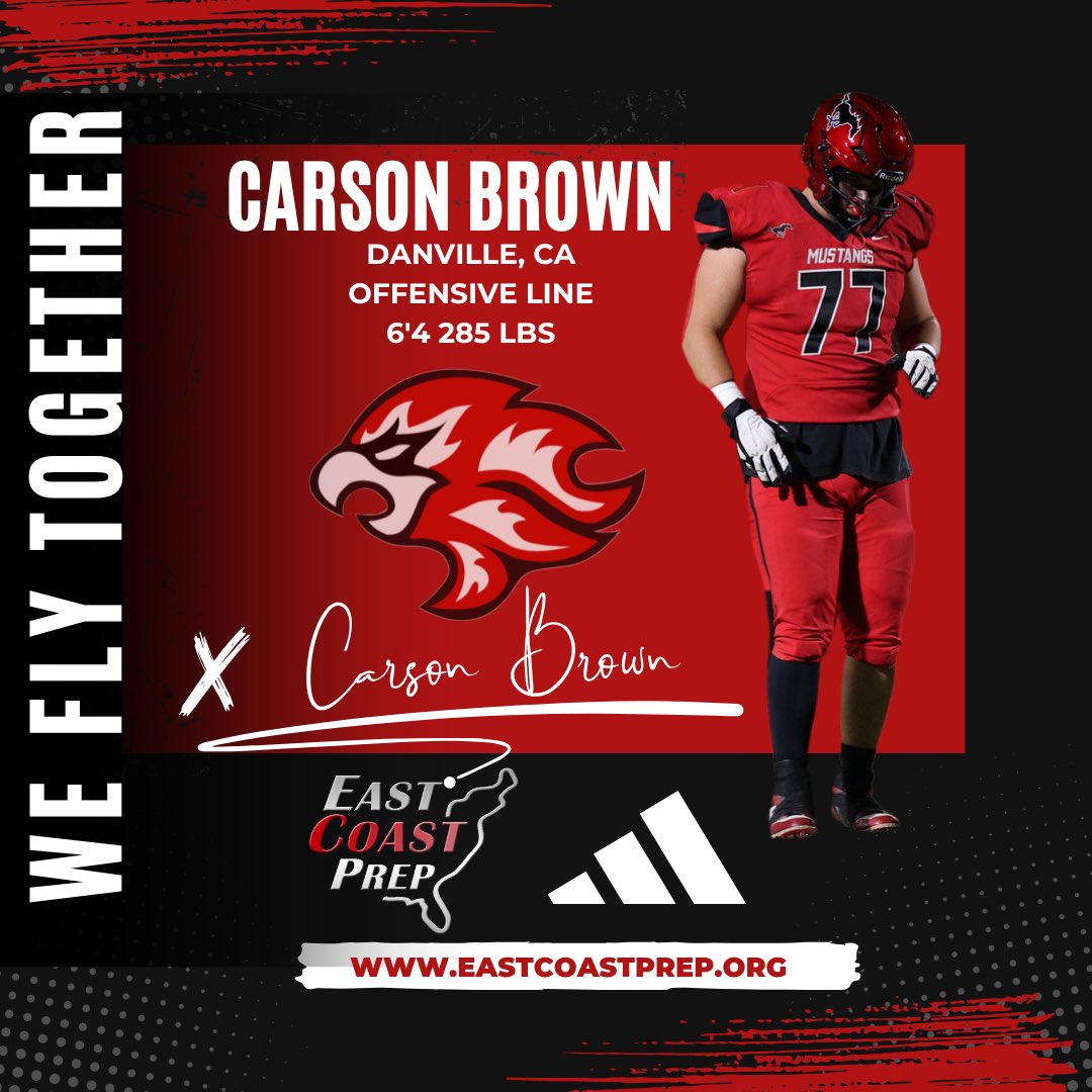 East Coast Prep (@ecp_football) on Twitter photo Welcome to the NEST Carson!!!! From Northern Cal to the Berkshires!!!
<a href="/Abaskerville_7/">Coach Baskerville</a> <a href="/CoachSylva/">Sylva</a> <a href="/toddavasey/">Coach Vasey</a> <a href="/TrevorVasey/">Trevor Vasey</a> Welcome to the NEST Carson!!!! From Northern Cal to the Berkshires!!!
<a href="/Abaskerville_7/">Coach Baskerville</a> <a href="/CoachSylva/">Sylva</a> <a href="/toddavasey/">Coach Vasey</a> <a href="/TrevorVasey/">Trevor Vasey</a>