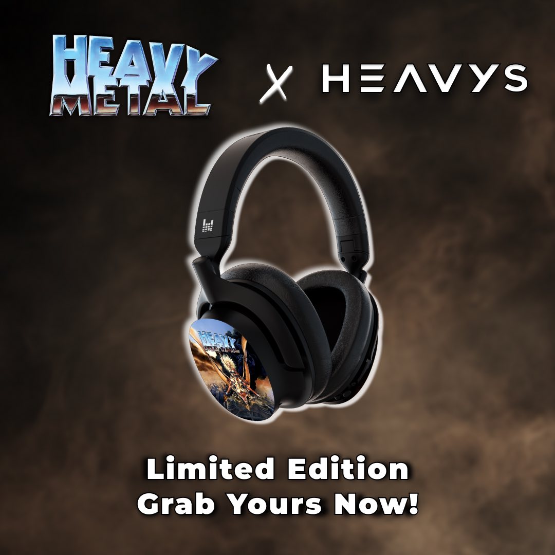 HeavyMetalInk's tweet image. A new collaboration between Heavy Metal Magazine and HEAVYS audio is officially live! For our first round, we’ve released both Nelson and Taarna shells for you to add to your collections.
Built to snap RIGHT onto your HEAVYS headphones, these editions are EXTREMELY limited so get…