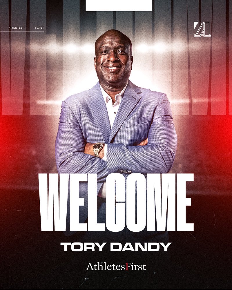 AlbertBreer's tweet image. Athletes First bringing top-end agent @ToryDandy aboard from CAA.