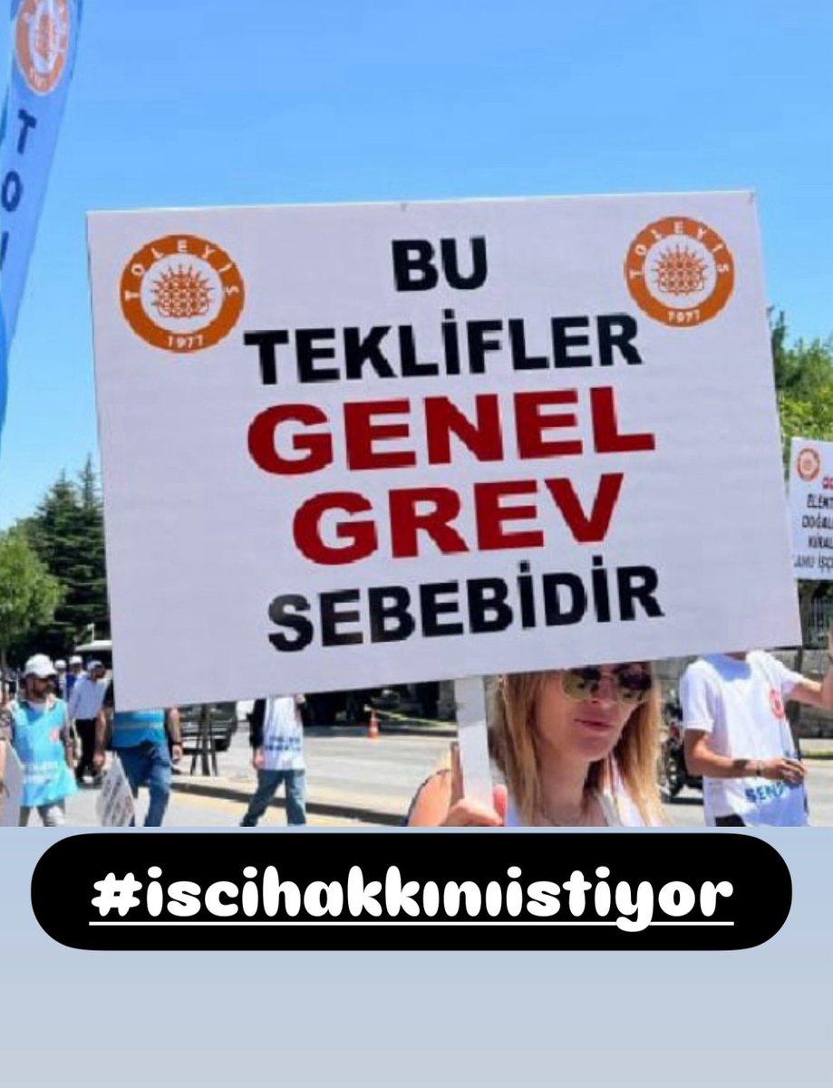 İŞCİLERE YAPILAN BU TEKLİFLERİ KABUL ETMİYORUZ

 #Tarımiş <a href="/turkiskonf/">TÜRK-İŞ</a>  <a href="/hakiskonf/">HAKİŞ KONFEDERASYONU</a> 
<a href="/IsciPlatformu1/">TARIM VE ORMAN BAKANLIĞI İŞÇİ PLATFORMU</a> <a href="/btosen2014/">Birleşik Tarım Orman İşçileri Sendikası</a> <a href="/Kamu_Tarim/">KAMU TARIM İŞÇİLERİ PLATFORMU</a> 

 KÇPyok Hükmündedir

TürkişHakiş İşçiyiSattı