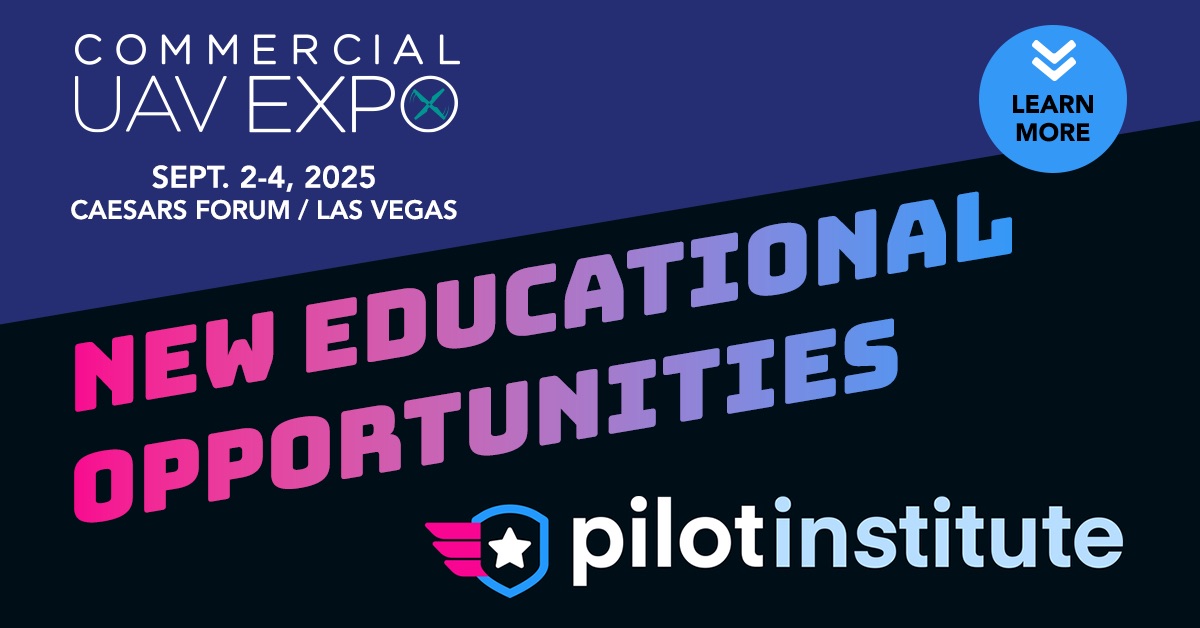 ExpoUAV's tweet image. Commercial UAV Expo and Pilot Institute are teaming up for hands-on drone pilot training in Las Vegas this September 2-4. Explore a wide variety of educational offerings designed to boost your skills and career.
#dronepilot #UAVtraining #UAVExpo #ExpoUAV
bit.ly/4f4FhGn