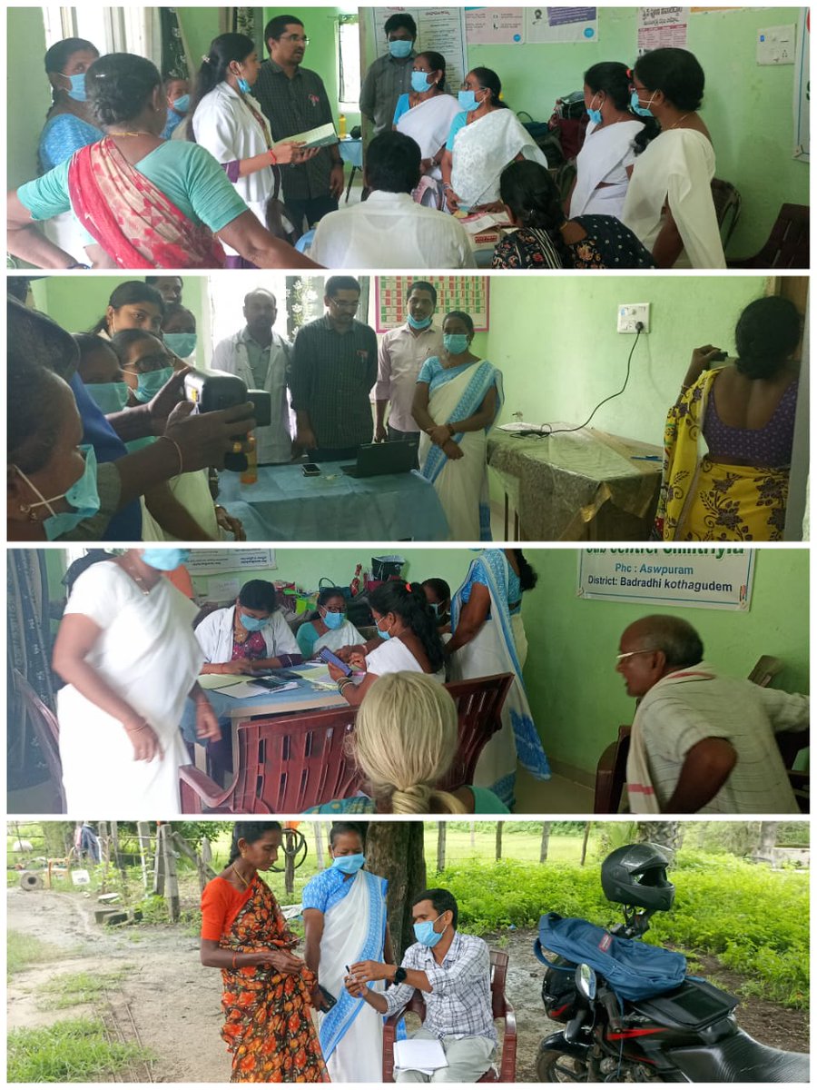#tbmuktbharatabhiyan Today Conducted at #TUBurgampahad #HWCChintriyala. collected sputum samples from #PresumptiveTB. DTO explainedTBsymptoms,diagnosis, TPT,PMTBMBA,NPY,IGRA tests.used the AI-enabled <a href="/Prognosys_info/">Prognosys Medical Systems Pvt. Ltd</a> #handheldXray chest X-ray Tested.<a href="/Collector_BDD/">Collector Bhadradri Kothagudem</a> #TBMuktBharat