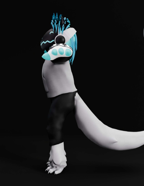 pixelbyhogwarts's tweet photo. Fur, flair, and full customization! 🐾
Crafted this sleek furry avatar for VRC with a bold, stylized edge.
Let’s bring your fursona to life!
#VRCFurry #FurryDesign #VRChatOC #AnthroAvatar #FurryWorld #CommissionAvailable #FurryAvatar #VRChatFurry #FurryFandom #3DFursona https://t.co/nsP2wRwE2J