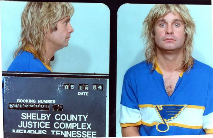 St. Louis Blues legend. RIP Ozzy.