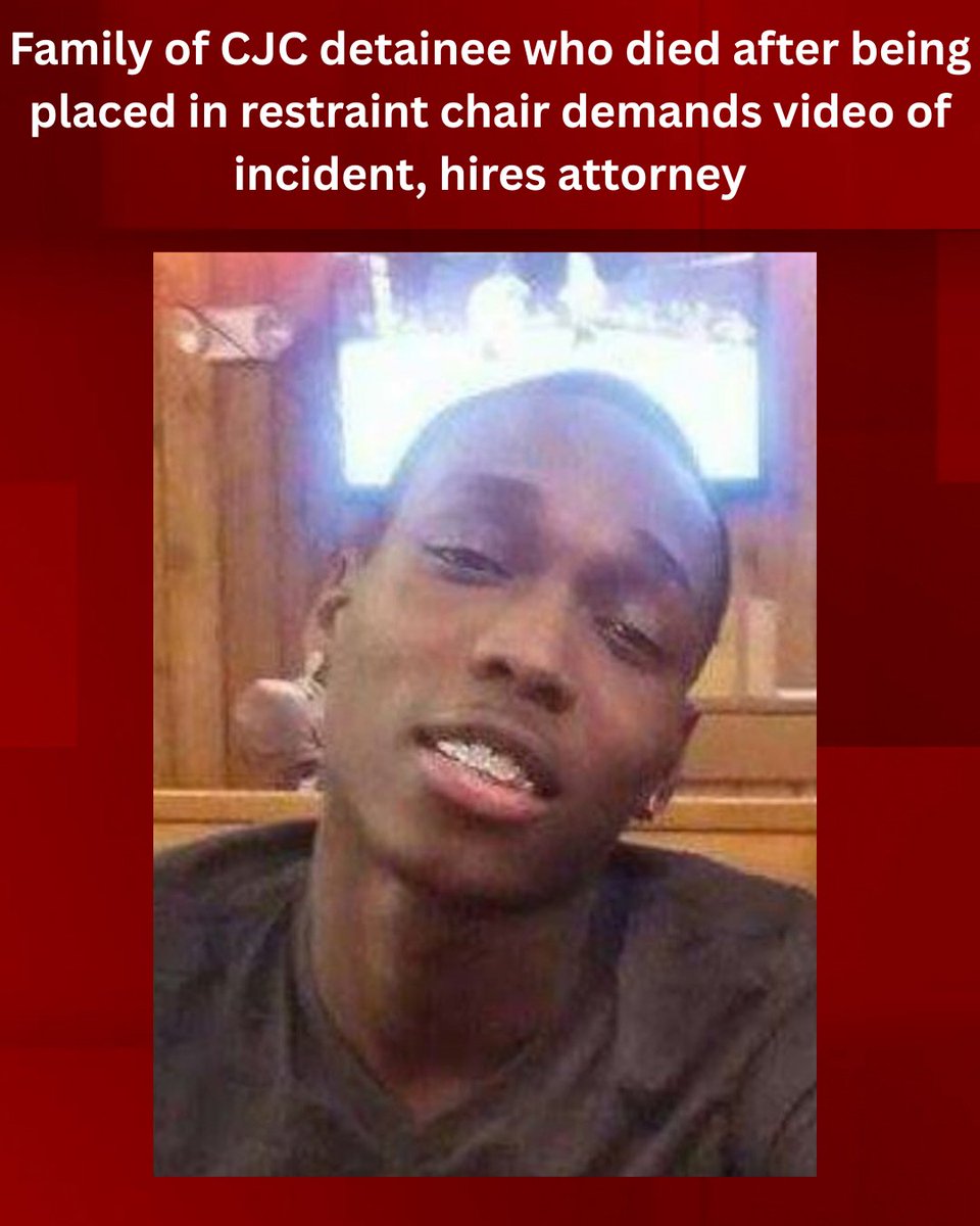 KMOV's tweet image. The family of Samuel Hayes Jr. is demanding answers after the 31-year-old detainee died over the weekend after an incident at the St. Louis City Justice Center (CJC). The link to the story is in our bio.