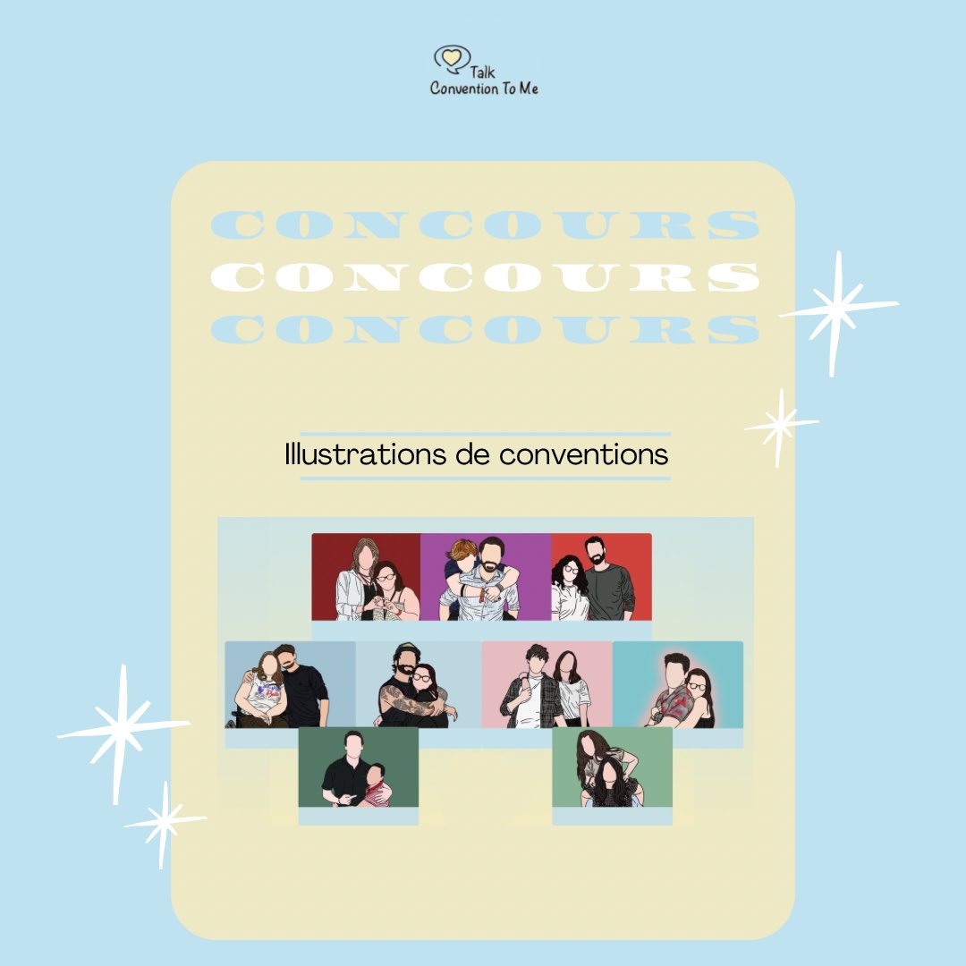 ✨Concours✨

Tente de gagner une de tes photos de ta convention favorite illustrée !

✨Règles :
• Follow le compte Twitter/X
• RT ce tweet 
• Commente le photoshoot que tu aimerais que je dessine

✨Bonne chance !