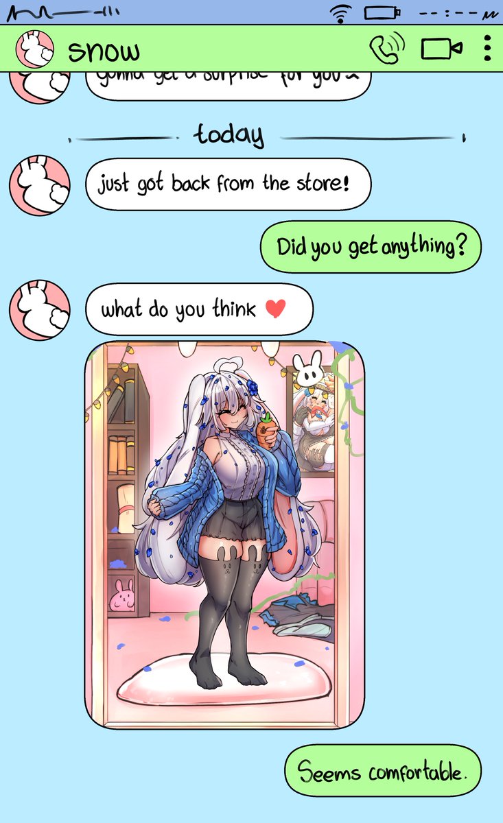 comm, this was fun to make
bunny fashion 1