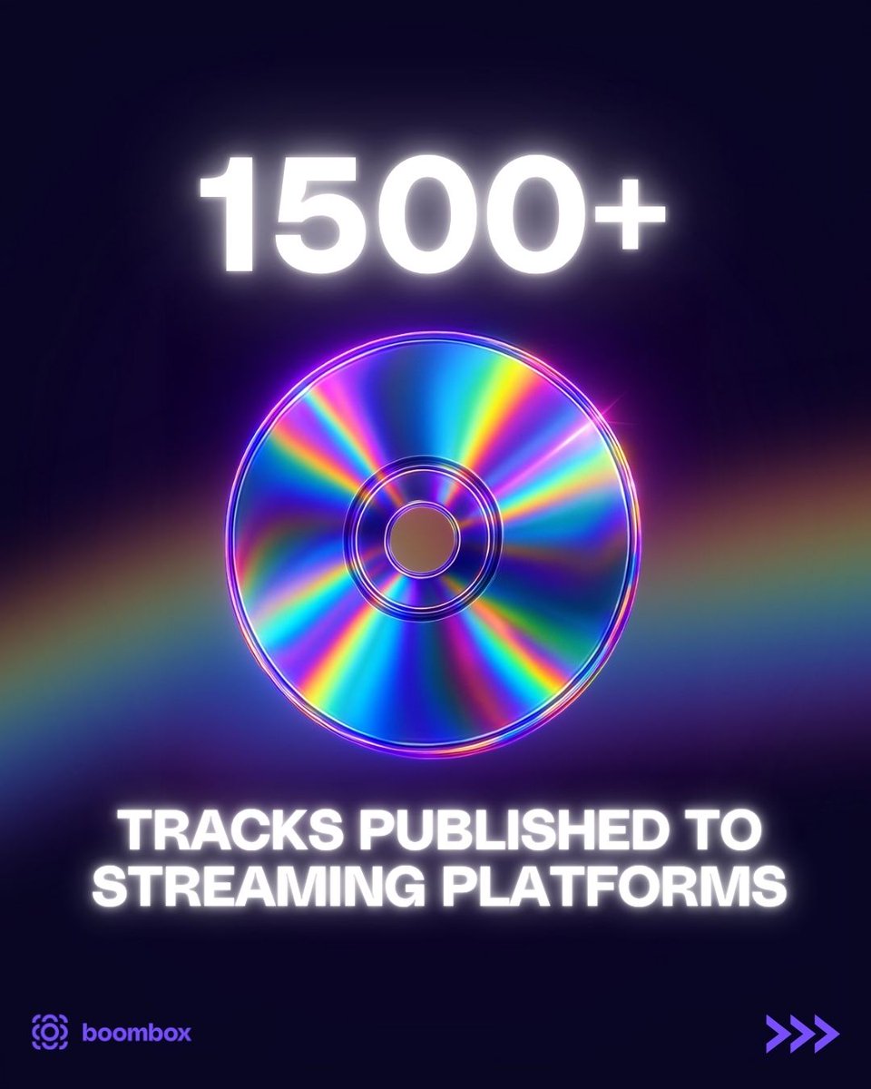 boomboxupdates's tweet photo. Distribute your music directly on Boombox to all major streaming platforms:

✅ Spotify
✅ Apple Music
✅ 65+ major platforms

Start earning money from your music today! 🤳👀

#boombox #distribution #creators #musiccommunity https://t.co/reJyEiTlUr