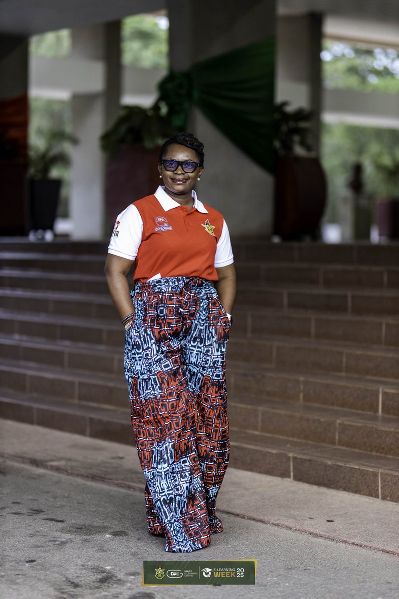ElearningKnust's tweet photo. Our quiz mistress for today is a Senior Lecturer at the Department of Theoretical and Applied Biology, KNUST-Ghana.
Dr. Mrs. Augustina Angelina Sylverken 📸❤️.
#EWeek25
#TekChallenge25 https://t.co/i66fccdUgj