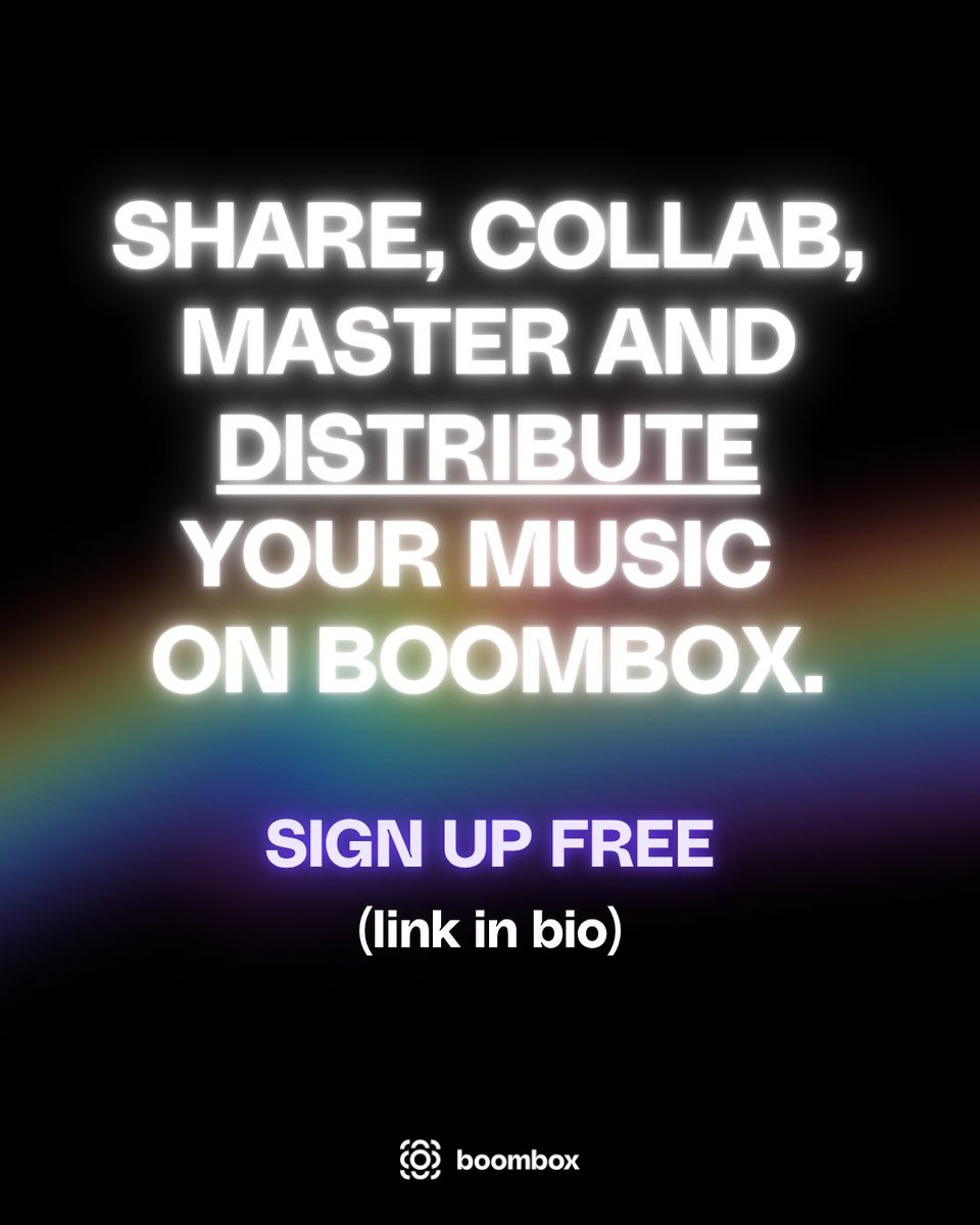 Distribute your music directly on Boombox to all major streaming platforms:

✅ Spotify
✅ Apple Music
✅ 65+ major platforms

Start earning money from your music today! 🤳👀

#boombox #distribution #creators #musiccommunity