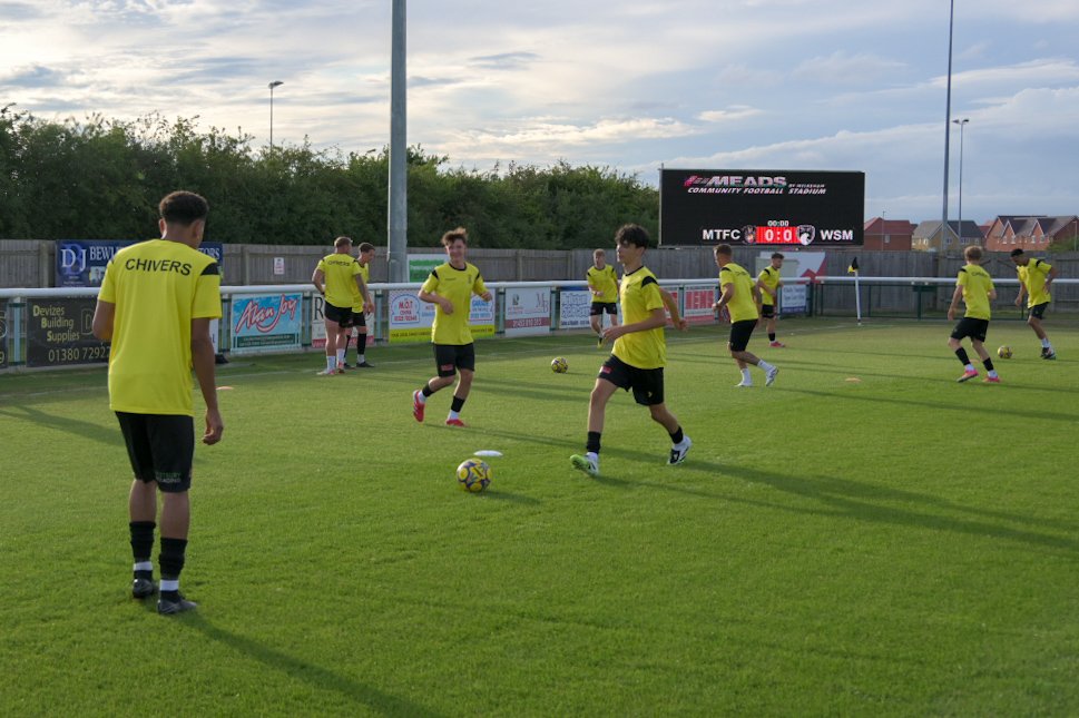 Starsphinx (@starsphinx_pics) on Twitter photo Warming up at #meadsofmelkshamcommunitystadium for #PreSeason action <a href="/MELKSHAMTOWNFC/">Melksham Town FC</a> v <a href="/WSM_AFCOfficial/">Weston-super-Mare AFC</a> Warming up at #meadsofmelkshamcommunitystadium for #PreSeason action <a href="/MELKSHAMTOWNFC/">Melksham Town FC</a> v <a href="/WSM_AFCOfficial/">Weston-super-Mare AFC</a>