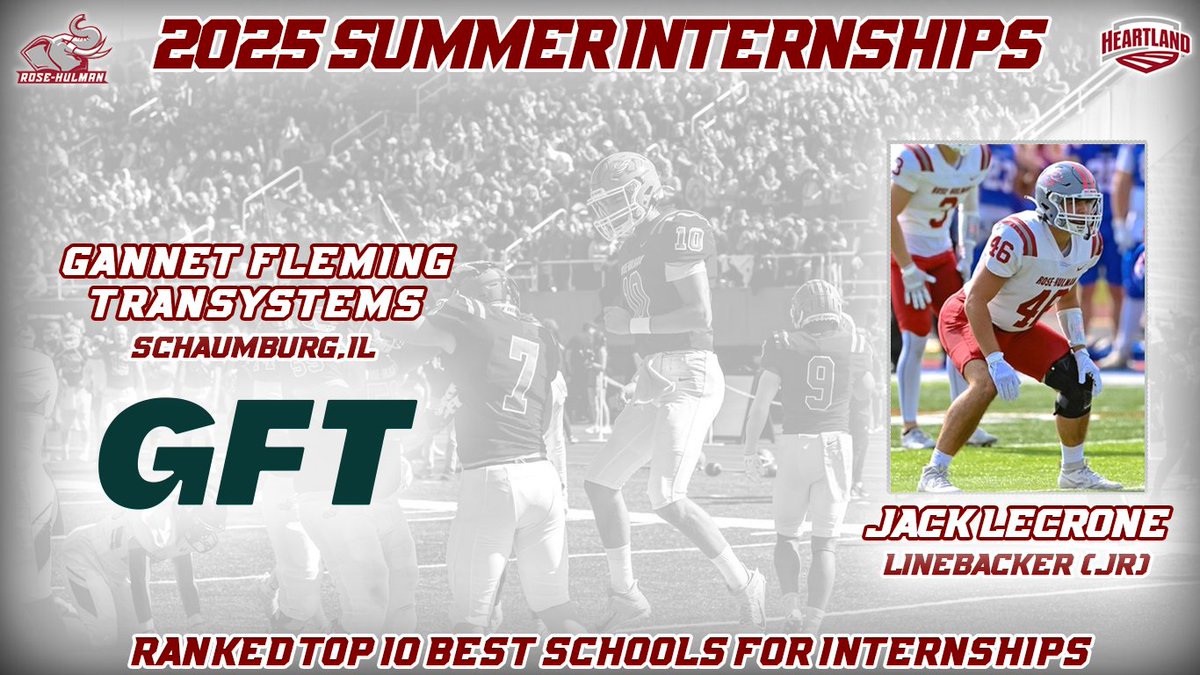 Rose-Hulman Football (@rosehulmanfb) on Twitter photo <a href="/JoeyAlexion22/">Joey Alexion</a> <a href="/Antonio_Barnes_/">Antonio Barnes</a> <a href="/brock_behrend/">Brock Behrend</a> <a href="/DaseHayden/">Hayden Dase</a> <a href="/Wbell2254/">Wyatt Bell</a> <a href="/Jacob_Dewitt18/">Jacob DeWitt</a> <a href="/Ahastings1765/">Austin Hastings</a> <a href="/GrosGavin/">Gavin Gros</a> <a href="/bkeat11/">Braden Keating</a> <a href="/Marshallkoch21/">Marshallkoch_21</a> Next up for the Fightin' Engineers is Jack LeCrone, Junior Linebacker from Illinois. Jack is studying Civil Engineering and interning with Gannet Fleming Transystems in Schaumburg, IL #WeWork <a href="/JoeyAlexion22/">Joey Alexion</a> <a href="/Antonio_Barnes_/">Antonio Barnes</a> <a href="/brock_behrend/">Brock Behrend</a> <a href="/DaseHayden/">Hayden Dase</a> <a href="/Wbell2254/">Wyatt Bell</a> <a href="/Jacob_Dewitt18/">Jacob DeWitt</a> <a href="/Ahastings1765/">Austin Hastings</a> <a href="/GrosGavin/">Gavin Gros</a> <a href="/bkeat11/">Braden Keating</a> <a href="/Marshallkoch21/">Marshallkoch_21</a> Next up for the Fightin' Engineers is Jack LeCrone, Junior Linebacker from Illinois. Jack is studying Civil Engineering and interning with Gannet Fleming Transystems in Schaumburg, IL #WeWork