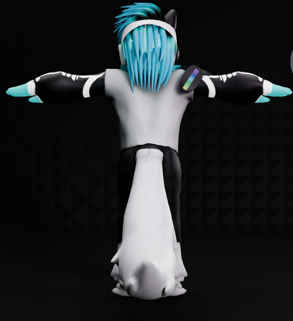 pixelbyhogwarts's tweet photo. Fur, flair, and full customization! 🐾
Crafted this sleek furry avatar for VRC with a bold, stylized edge.
Let’s bring your fursona to life!
#VRCFurry #FurryDesign #VRChatOC #AnthroAvatar #FurryWorld #CommissionAvailable #FurryAvatar #VRChatFurry #FurryFandom #3DFursona https://t.co/nsP2wRwE2J