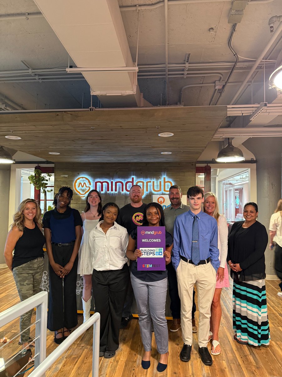 And the winner is...this summer an awesome collaboration took place between Building STEPS &amp; <a href="/mindgrub/">Mindgrub</a>. Our students worked with team members to create a business plan to help incorporate AI into Mindgrub's #tech consulting services. Great experience all around for our students!