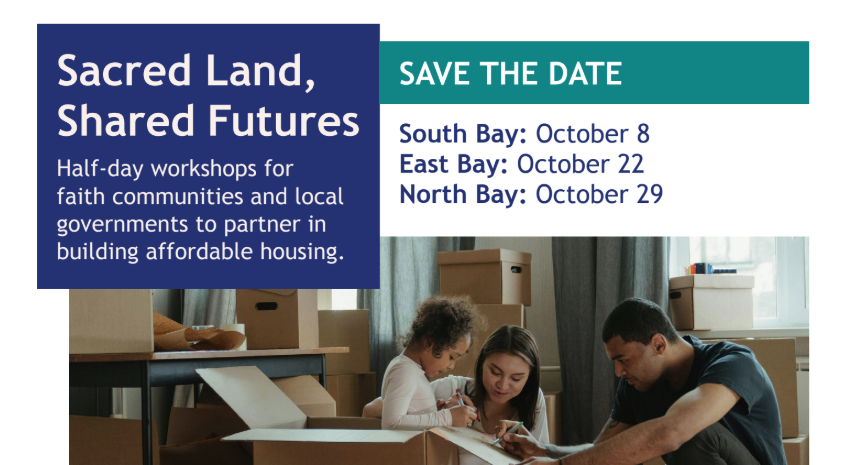 allhomeca's tweet image. What does it take for faith communities to build #affordablehousing on their land? Learn from those who've done it at events around the Bay Area in October. Register here: docs.google.com/forms/d/e/1FAI…