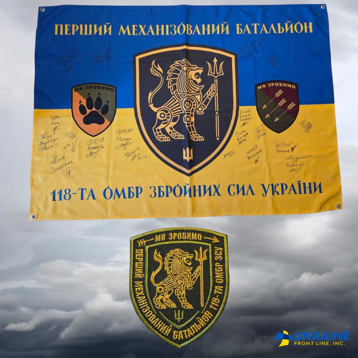 uafrontline's tweet image. 🌟It's the Tuesday raffle!🌟
This week's $2 package:
✉️Hero City Okhtyrka and 🇺🇦 tractor stamps
💥 2 AK shells collected from Krynky
🪙 A challenge coin
This week's $5 package:
🪡Unit patch from the 118th Brigade
🇺🇦 Signed flag from the 118th
Get your tickets here!…