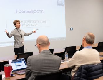CCTSI's tweet image. Do you have an innovation that could make a difference? Our I-Corps@CCTSI workshop teaches you the skills to turn your research innovation into a commercial success. The next workshop begins July 31! buff.ly/KGYkoBM
@CUBiomedInfo, @CUInnovations, @COpedsID