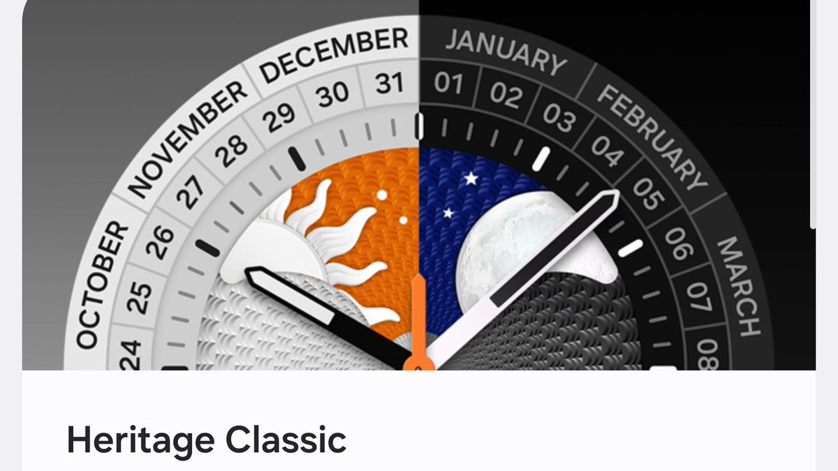 TheGalox_'s tweet image. New One UI 8 Watch watchfaces are available on the Watch Ultra!
Very nice designs this year