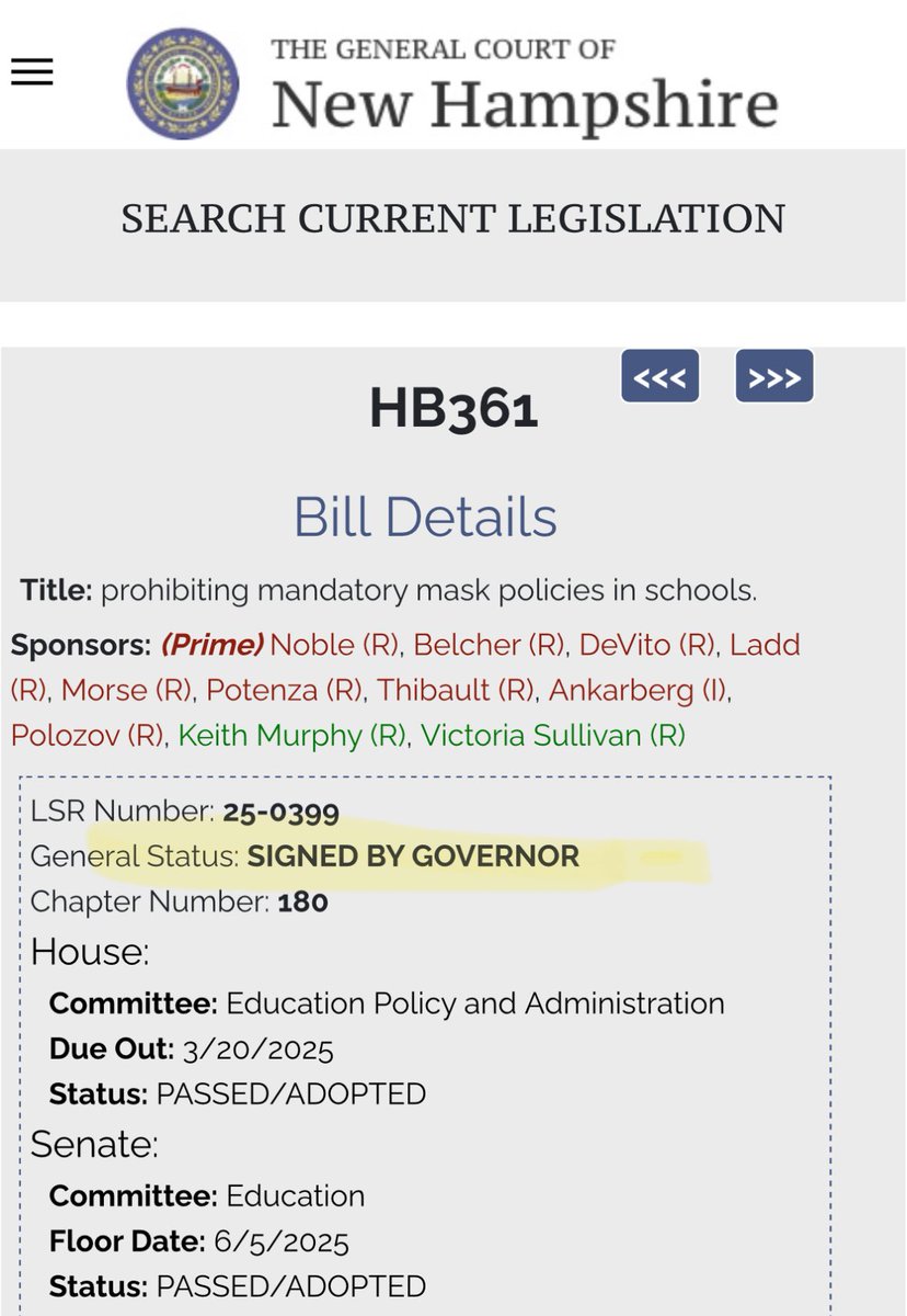 KristinNobleNH's tweet image. Docket just updated! Boy do I love seeing this 🥰 Thank you Governor @KellyAyotte!!