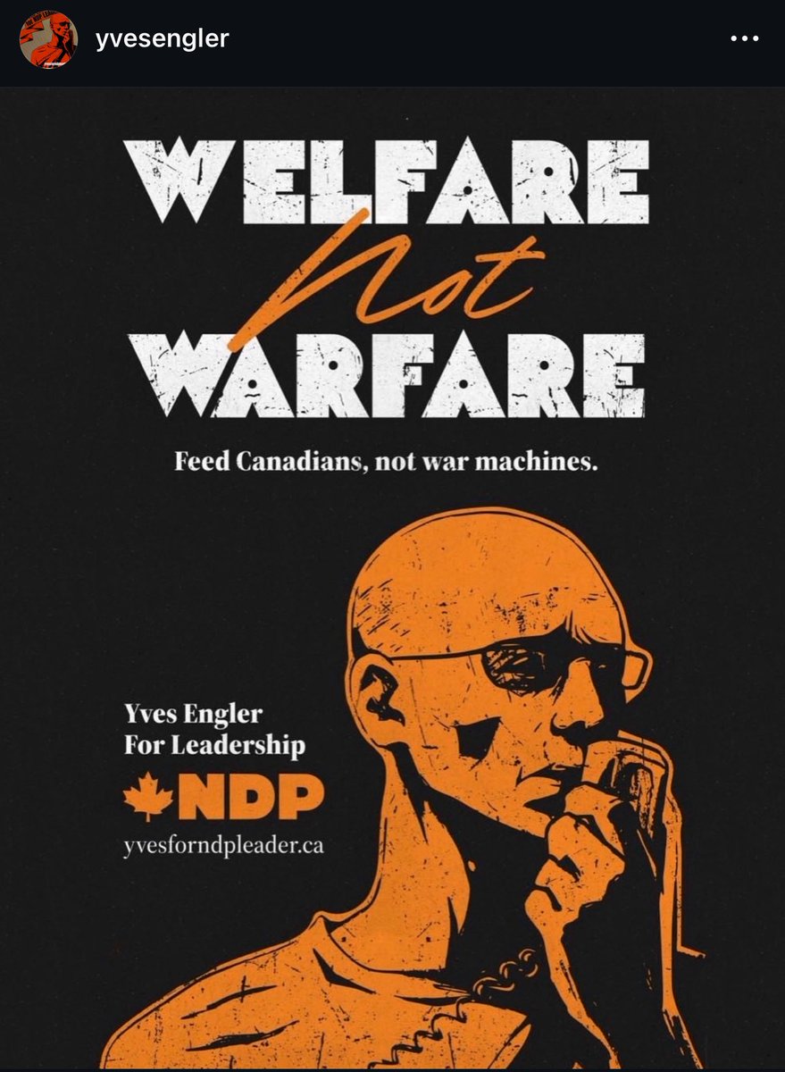 l3v1at4an's tweet image. Yves Engler has launched hid new NDP ad entitled “Welfare Not Warfare.”
Of course the communist antisemite wants to give welfare benefits to all of his unemployed terrorist loving comrades 🥴