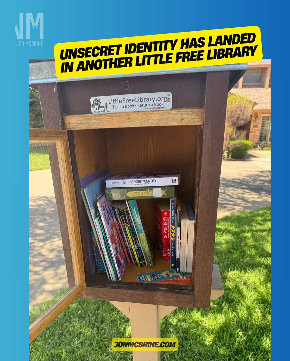jonmcbrine's tweet image. LFL LFG
#littlefreelibrary