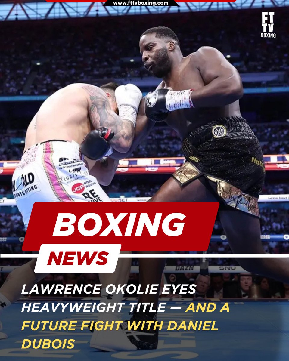 FTTVBoxing's tweet image. Lawrence Okolie: “Dubois needs to be locked in a dark room with scary music on fight day — not partying.”

After beating Lerena with a torn bicep, Okolie is now WBC #1 — and he’s eyeing a future clash with Dubois 👀

#OkolieDubois #Heavyweights #Toe2Toe #WBC #BoxingNews