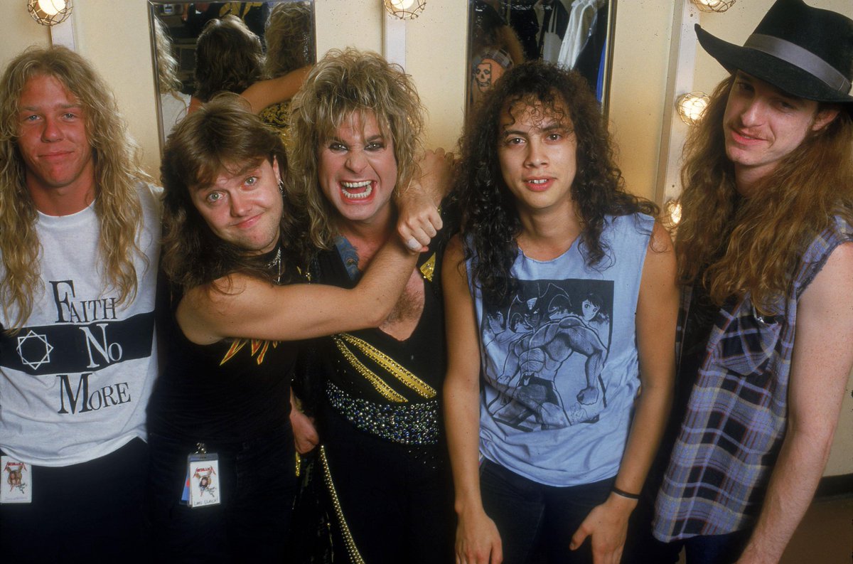 metallicacervo's tweet image. Hoje é um dia triste pro Acervo Metallica, e pra nós, fãs.
Descanse em paz, Ozzy. Pra sempre, nosso príncipe das trevas. 🕊️🦇