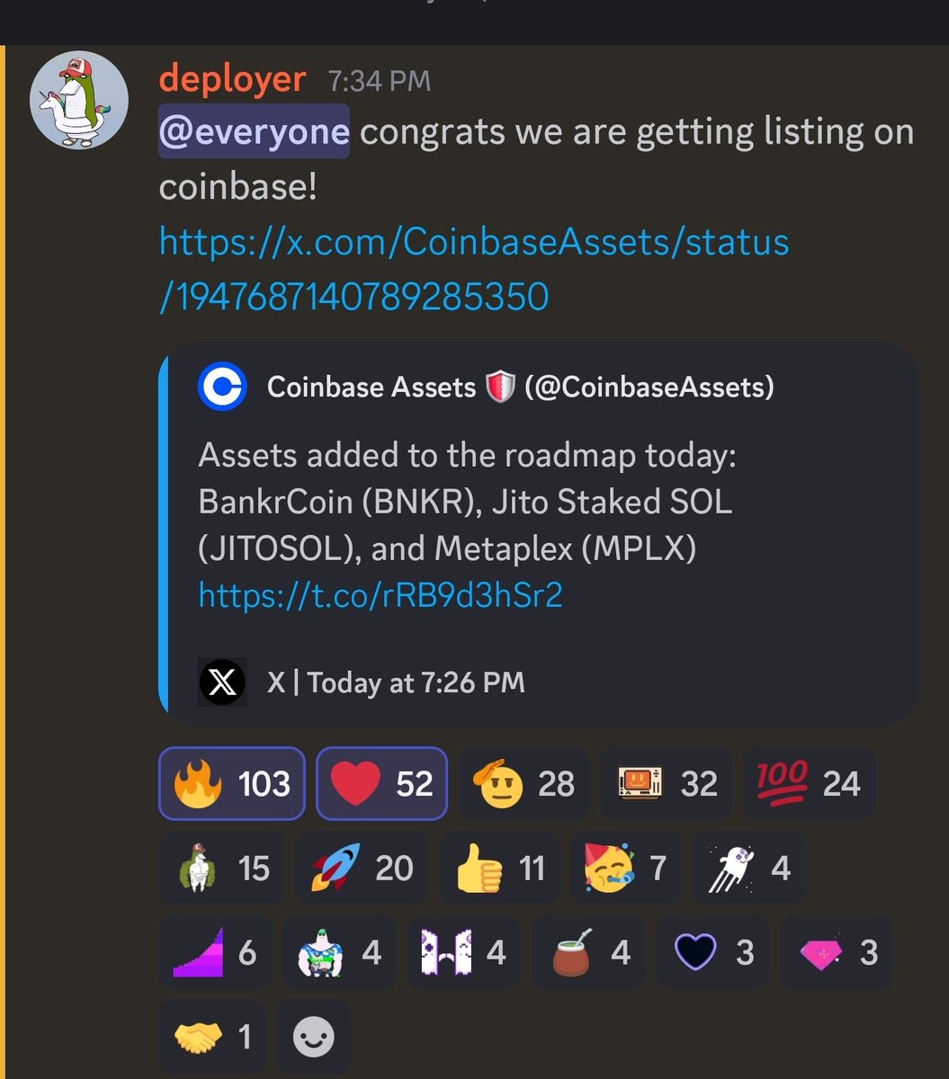 0xtheleroi's tweet image. And we are here!
From now people will be asking themselves " why we didn't buy more $bnkr !"
Congrats @bankrbot @0xDeployer