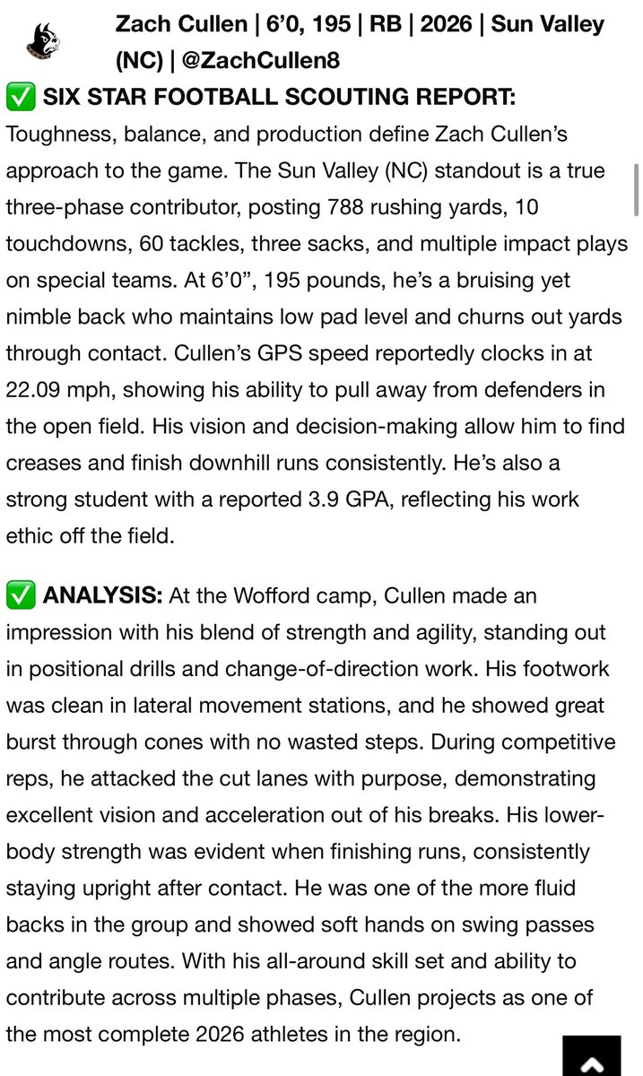 Zach Cullen (@zachcullen8) on Twitter photo Thank you for the write up!!! <a href="/SVSpartans_FB/">Sun Valley Football</a> <a href="/RecruitSVFB/">RecruitSVFB</a> <a href="/CoachJGrice/">Jonathan Grice</a> <a href="/HaydenCrooks/">Hayden Crooks</a> <a href="/CoachQuay_/">Quay Chambers</a> Thank you for the write up!!! <a href="/SVSpartans_FB/">Sun Valley Football</a> <a href="/RecruitSVFB/">RecruitSVFB</a> <a href="/CoachJGrice/">Jonathan Grice</a> <a href="/HaydenCrooks/">Hayden Crooks</a> <a href="/CoachQuay_/">Quay Chambers</a>
