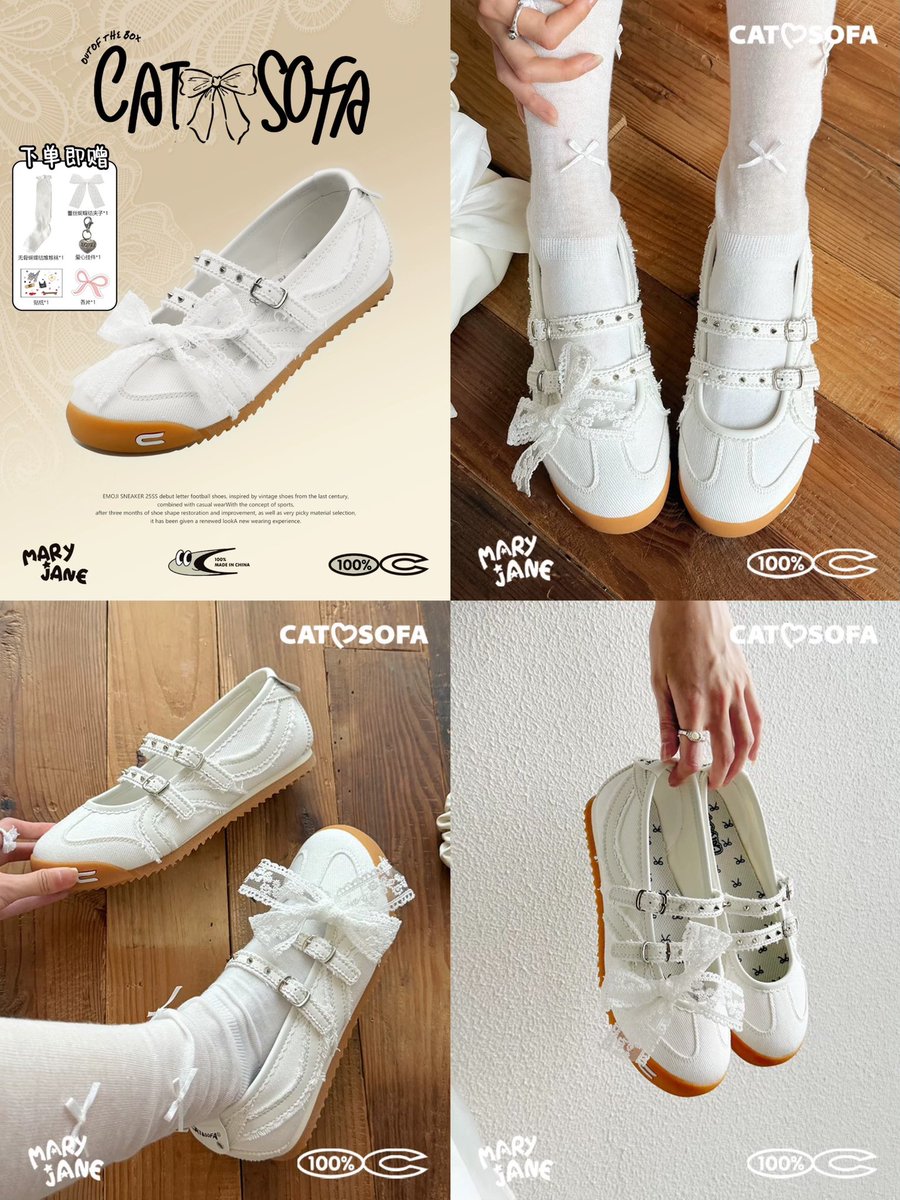 ppepeko_'s tweet photo. ⋆.˚𐙚 pre - cat sofa maryjane 𐙚⋆.˚

สี White 🤍
❀ 1,150 ฿ 

❀ ส่งฟรี ✔️
❀ มัดจำคู่ละ 600 
(ส่วนที่เหลือหลังของถึงไทย)

📦 ส่งกลับ 7-10 วัน หลังของถึงโกดังจีน
#พรีออเดอร์จีน #catsofa #sofacat #รองเท้าcatsofa #รองเท้าmaryjane https://t.co/G9zzkZmM7P