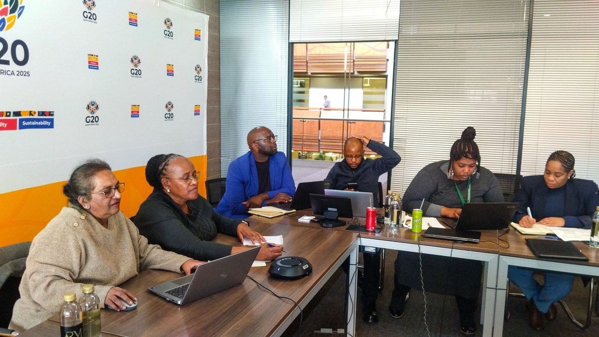 DWYPD_ZA's tweet image. 📌 Earlier today
The @DWYPD_ZA held the G20 Empowerment of Women Working Group (EWWG), which continues to champion gender equality and women’s economic empowerment.
📝 A key priority is recognising the value of Unpaid Care Work in driving inclusive and resilient economies.