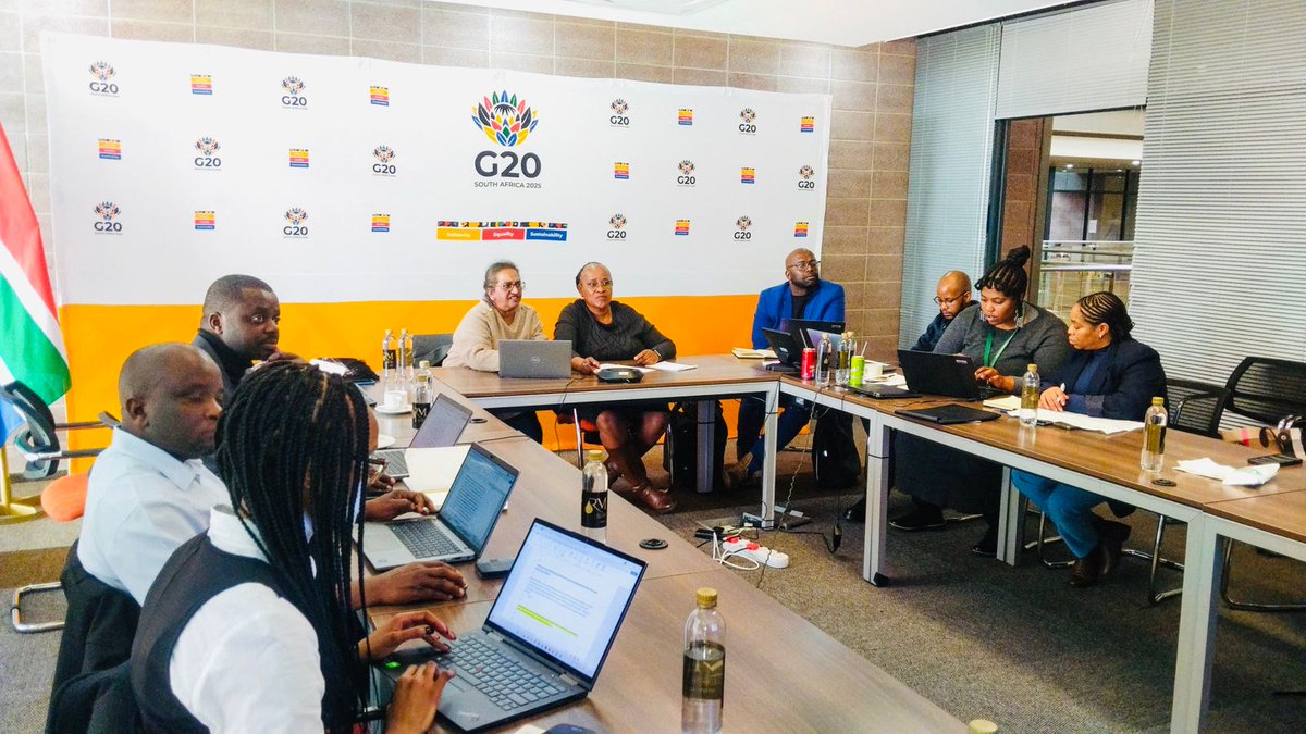 DWYPD_ZA's tweet image. 📌 Earlier today
The @DWYPD_ZA held the G20 Empowerment of Women Working Group (EWWG), which continues to champion gender equality and women’s economic empowerment.
📝 A key priority is recognising the value of Unpaid Care Work in driving inclusive and resilient economies.