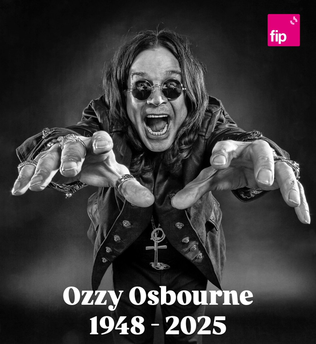 Le prince des ténèbres s’est éteint : Ozzy Osbourne, fondateur légendaire de Black Sabbath, vient de nous quitter à l’âge de 76 ans 🖤🤘