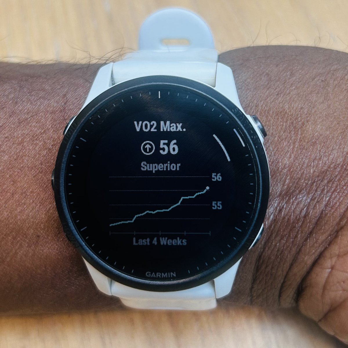 HenriHelvetica's tweet image. ππΎββοΈ A very productive session at the track this morning.
πΈ Goal was 6400m-9600m
πΈ Opted for 8000m as I didn't want to over do mileage.
πΈ 5 x 1200m @ 3'53" pace + rolling 400m
Added, I felt like my VO2 Max was due for an update, and yup, ticked up to 56 this morning. ππΎβ¦