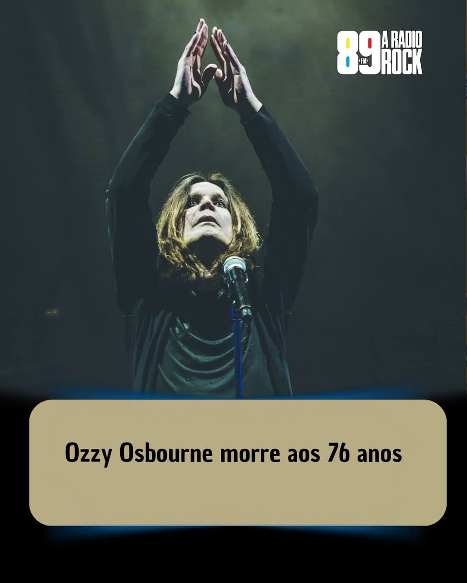 Rastrero_OG's tweet photo. Uma perda pra nós amantes do Rock
Enfim, John Michael mais conhecido como Ozzy Osbourne se despediu com grande estilo
Que Deus conforte a toda a família, amigos e fãs. O seu legado JAMAIS será esquecido 

#RIP #RestInPeace #PressF 
#RipOzzy #RipOzzyOsbourne 
#Ozzy #OzzyOsbourne https://t.co/INvYZefPrw