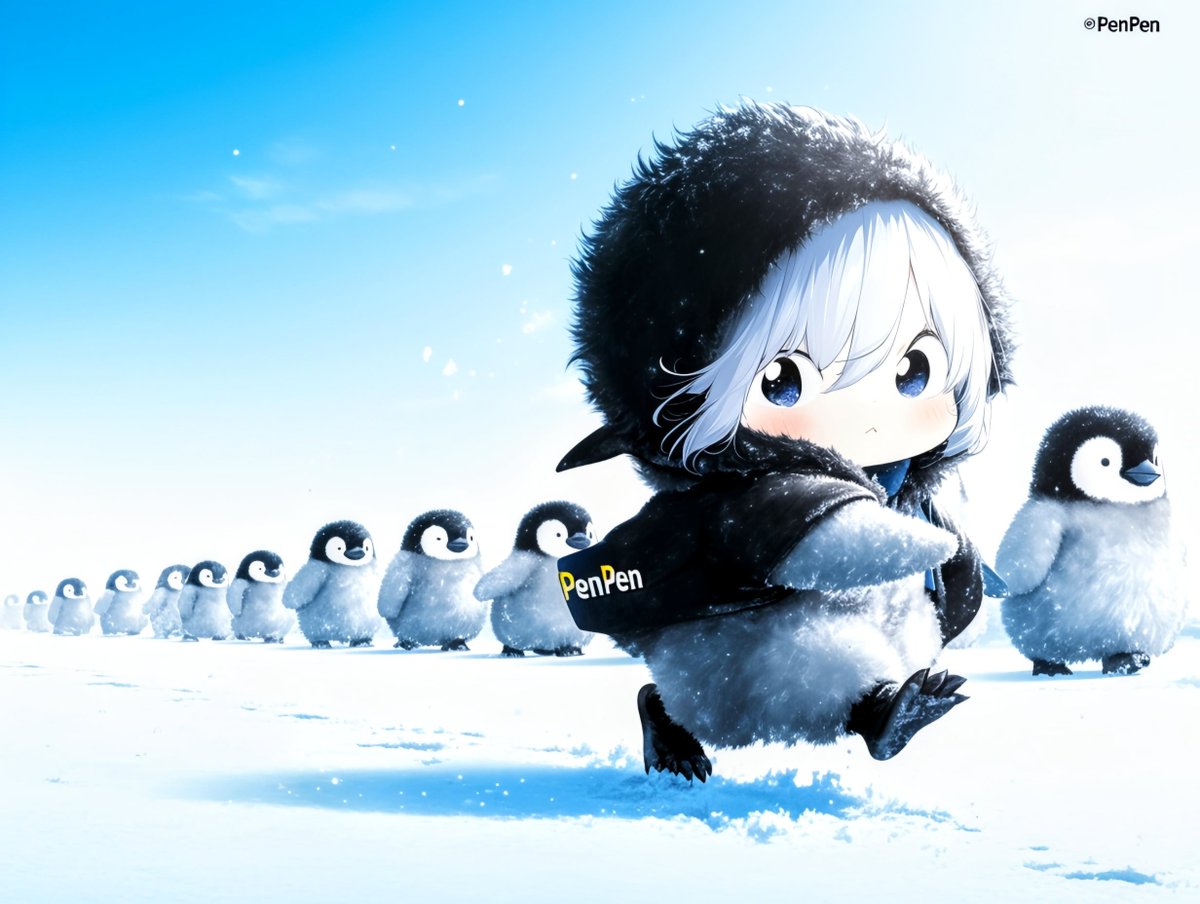 tsukuyomi2021's tweet image. 「ぺんぺんの行進🐧🐧🐧」
#nijijourney #midjourney #AIイラスト #AIart #AIアート